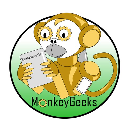 Create the next illustration or graphics for Monkeybiz