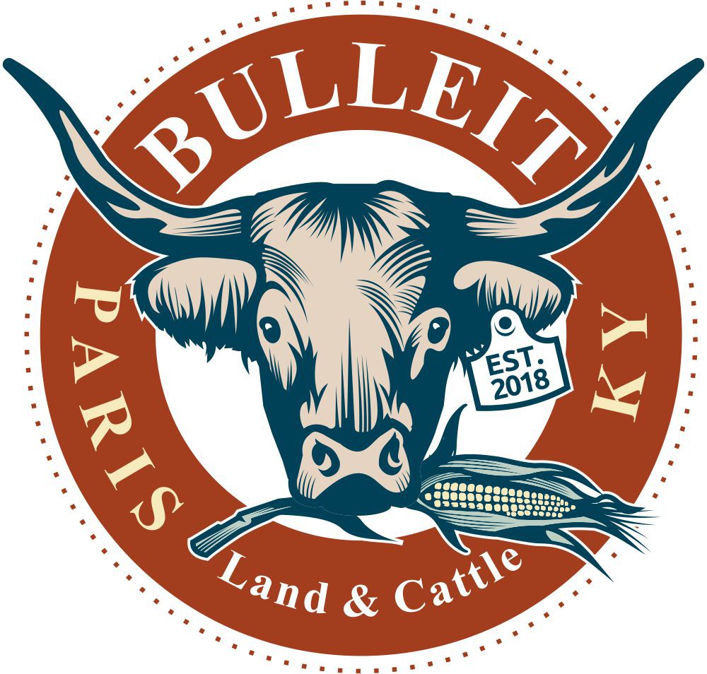 Cattle and crop logo design for a local farm!