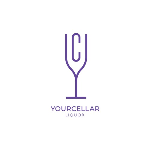 Minimalist Logo for YourCellar