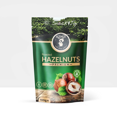 Aznut Hazelnuts design