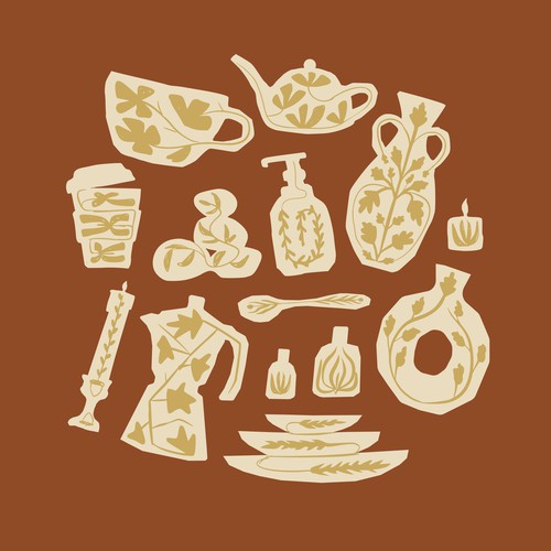 Pottery Illustration