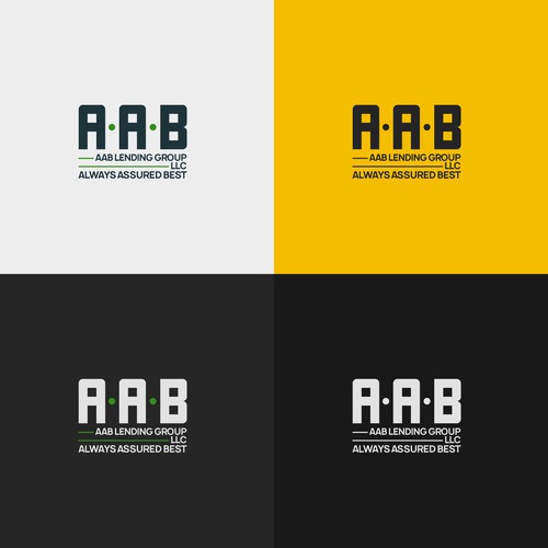 Bold, Simple and Masculine Logo for AAB Lending Group LLC