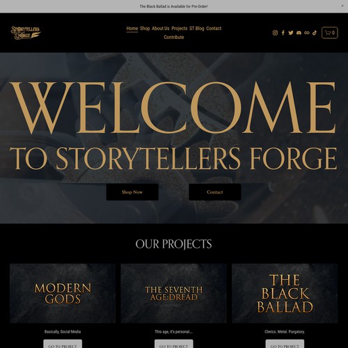 Storytellers Forge Design