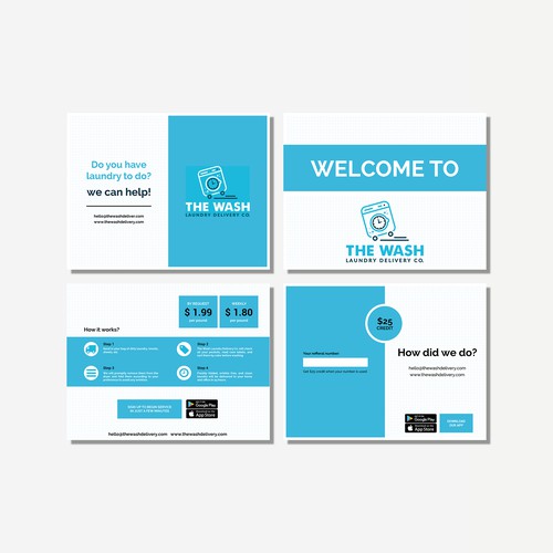 Welcome card / Promo card