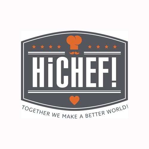Hipster Style Logo for Food Industry