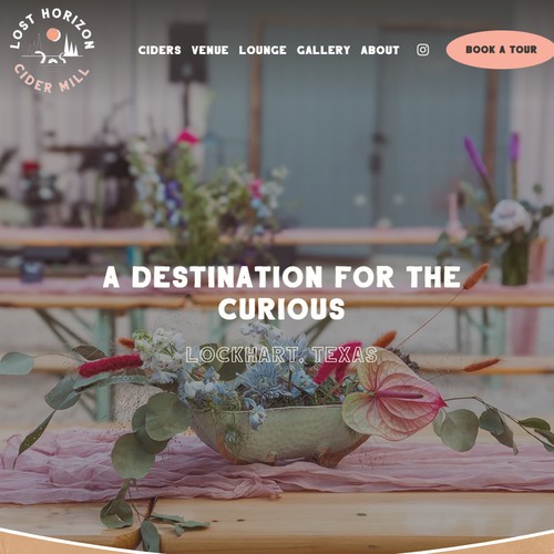 Lost Horizon Cider Mill - Full Design Refresh