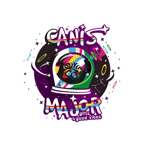 Canis major logo concept