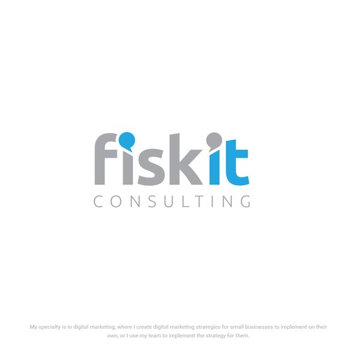 Creative logo for Fiskit Consulting