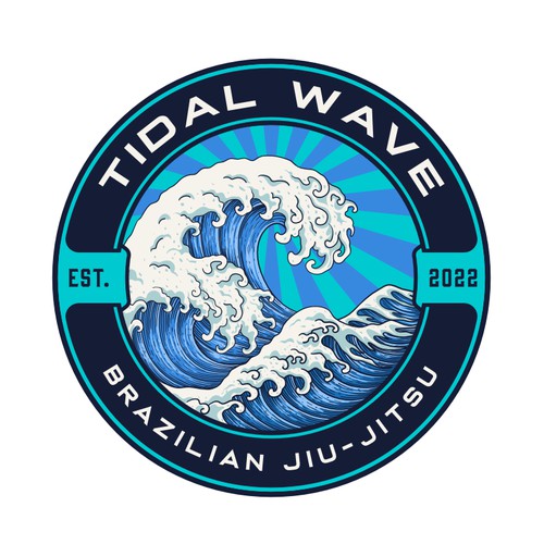 Logo Design for Tidalwave BJJ