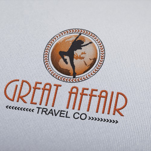 Logo for a  travel company