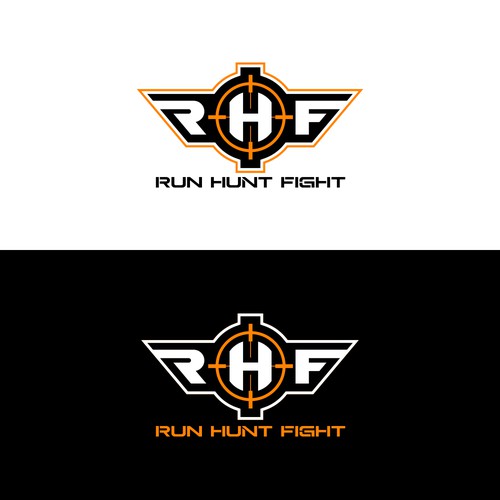 Run Hunt Fight Logo