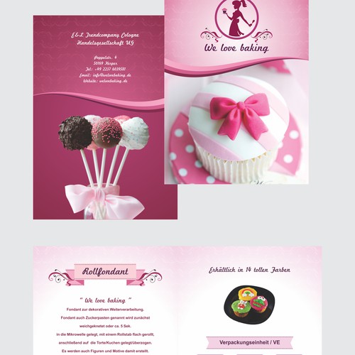 Brochure for Home Bakery Range