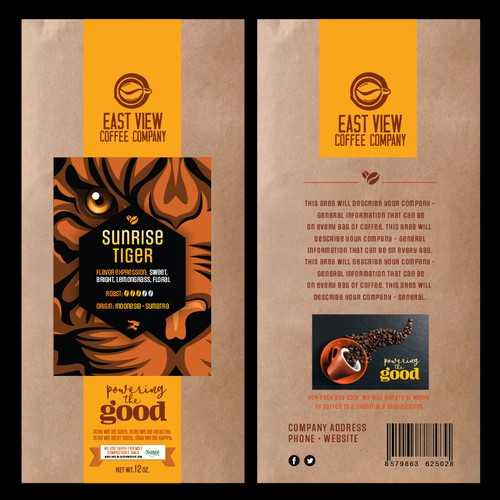 Specialty Coffee Bag Design