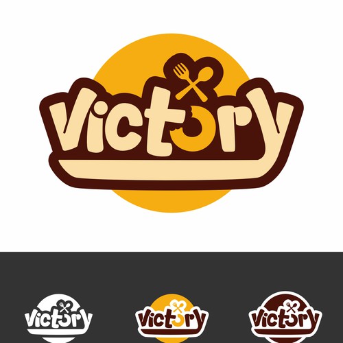 logo concept for snack bar