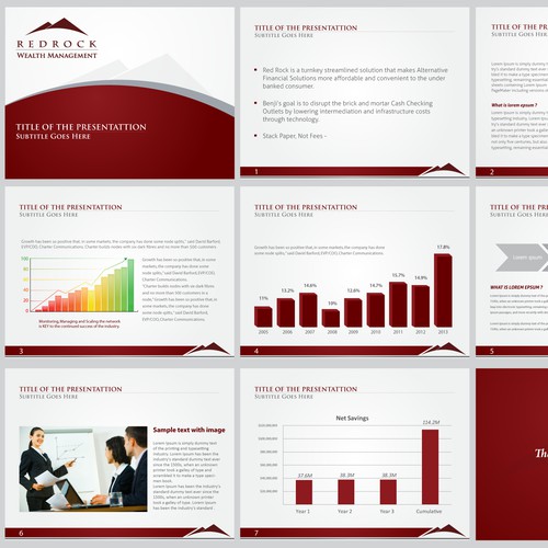 REDROCK WEALTH MANAGEMENT, LLC needs a new design