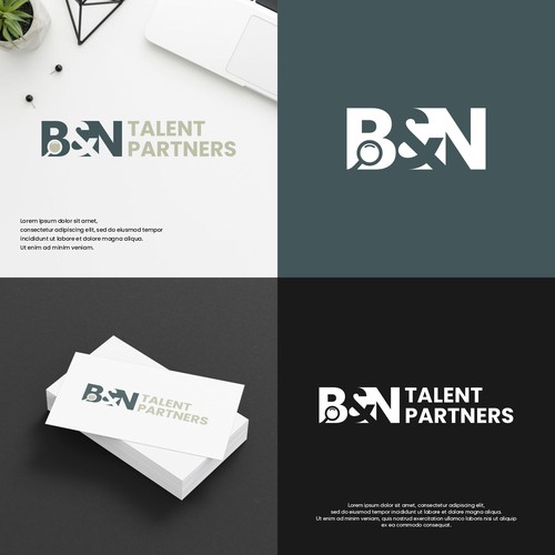 B&N Talent Partners Logo Concept