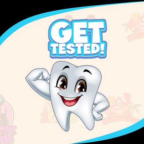 Get tested-cartoon logo