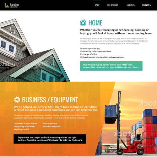 Lending Website