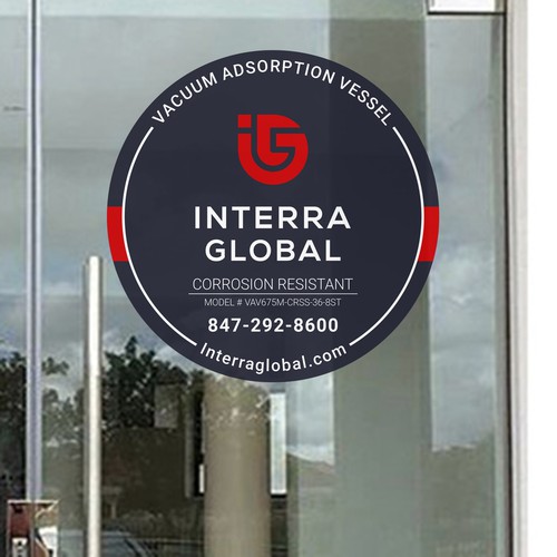 Interra Global Door Sticker