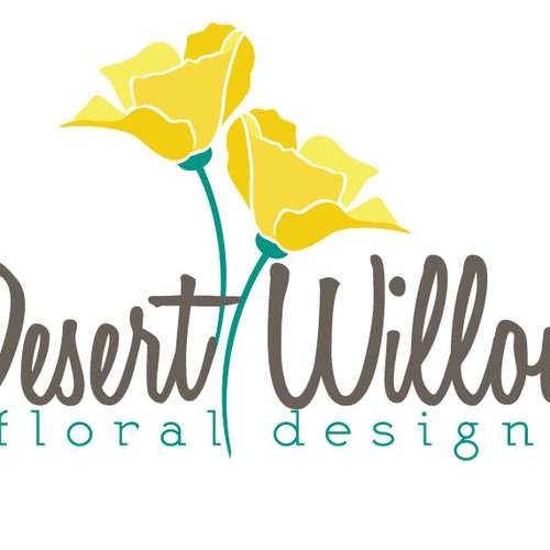 Come up with an inspiring design for a talented and passionate florist with a new business.
