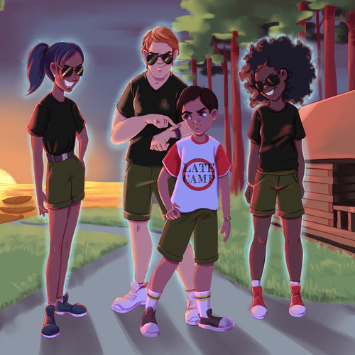 Children's book illustration