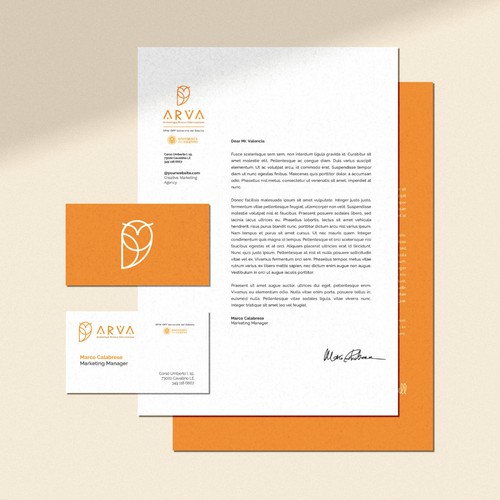ARVA Brand Identity