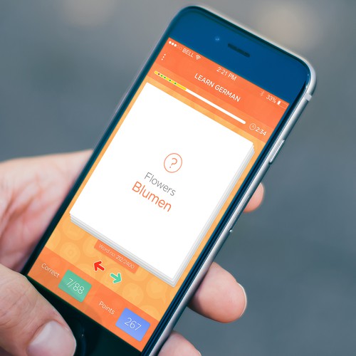 Language learning app 