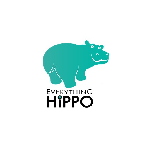 Hippo logo design