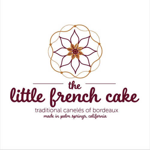 The Little French Cake Logo