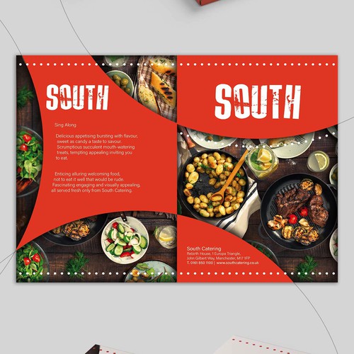 Folder concept for catering