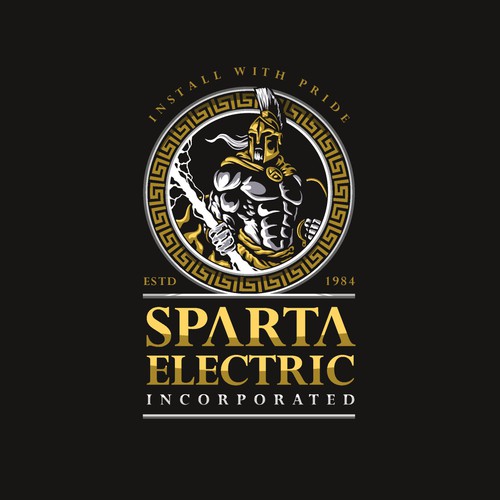 Spartan Logo for Electrical Installation Company