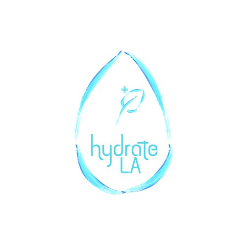 create a logo demonstrating high end luxury and calm for a IV hydration biz in LA