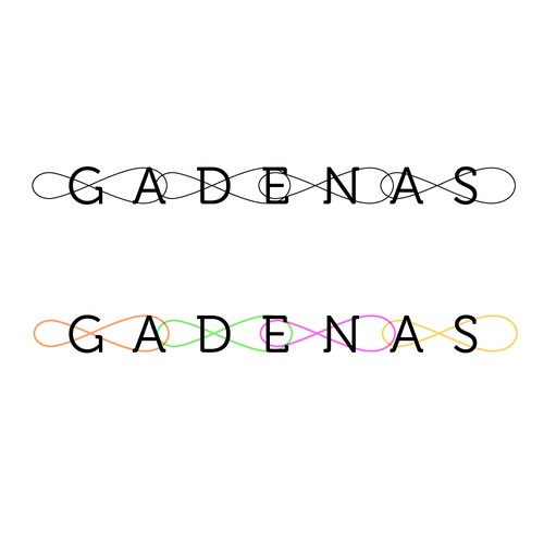 Gadenas a logo for a jewellery that means CHAIN