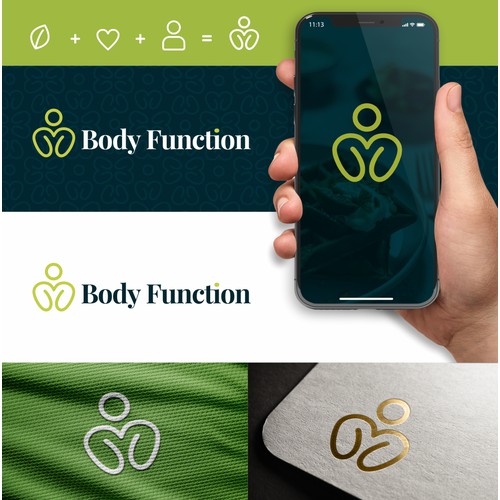 Design a simple logo for a wellness startup