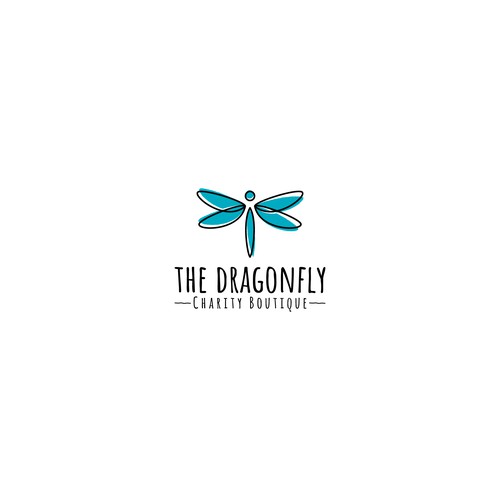 Logo design for a charity boutique. 