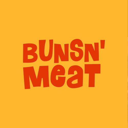 Logo design  for a burger brand BunsN'Meat