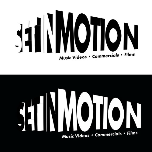 Set in Motion logo for production company