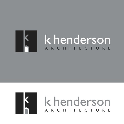 Bold logo for an architect woman.