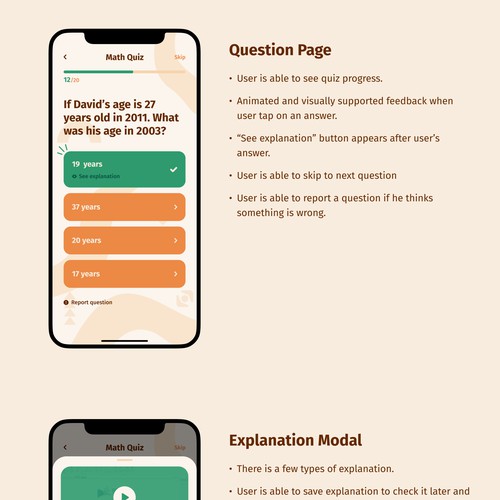 Case Study for Educational Quiz App