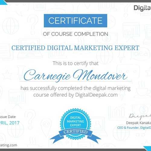 Certificate Design