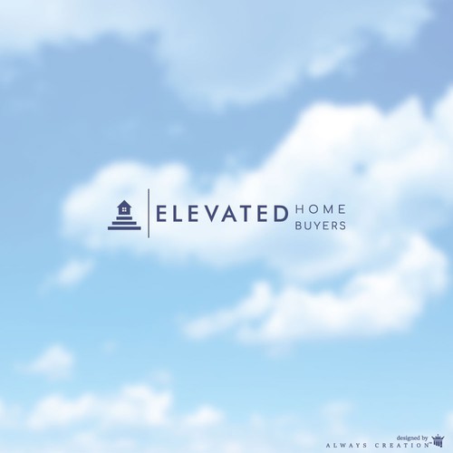 Simple logo concept for Elevated 