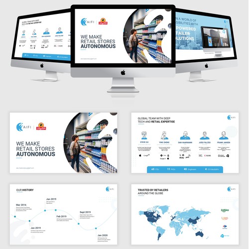  Sales Deck for Tech Company