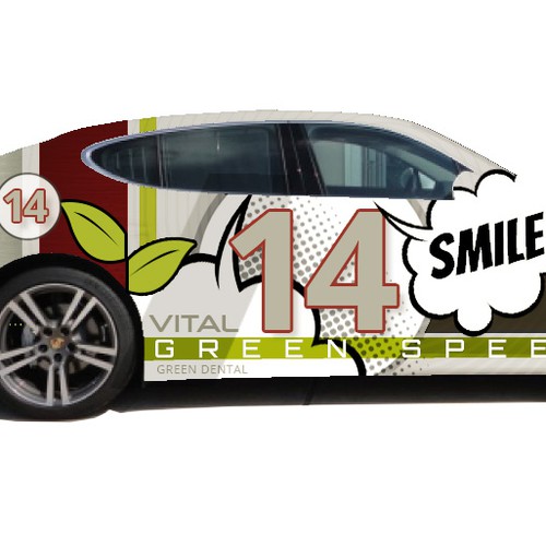 Car wrap design entry