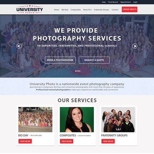 University Photo needs a new web identity