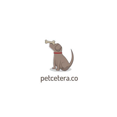 Cute Pup Logo for a Pet Company