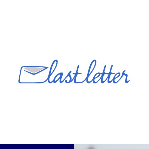 curvy logo for last letter