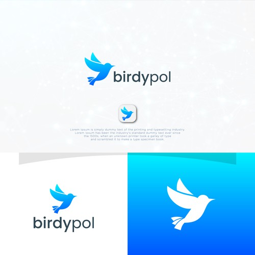birdypol logo concept