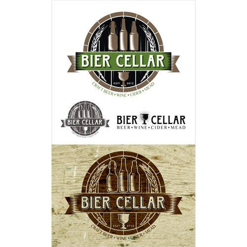Logo Needed for Artisinal Beer and Wine Store (Bier Cellar)