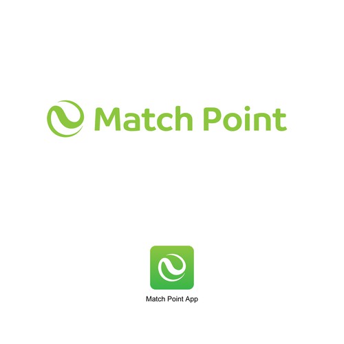 Logo concept for Match Point App