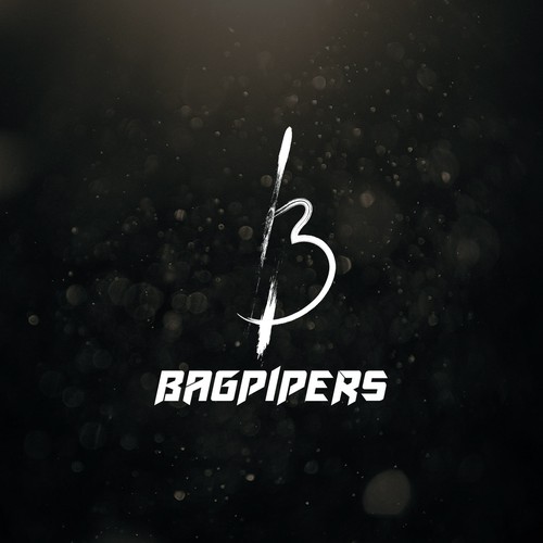 Logo for rock band - Bagpipers
